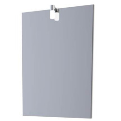 Miroir Ready avec applique LED 80 x 60 cm AURLANE