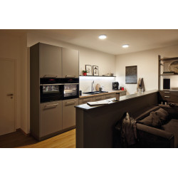 Panneau LED Lunar blanc neutre Ø 17 cm 1300lm 11 W PAULMANN