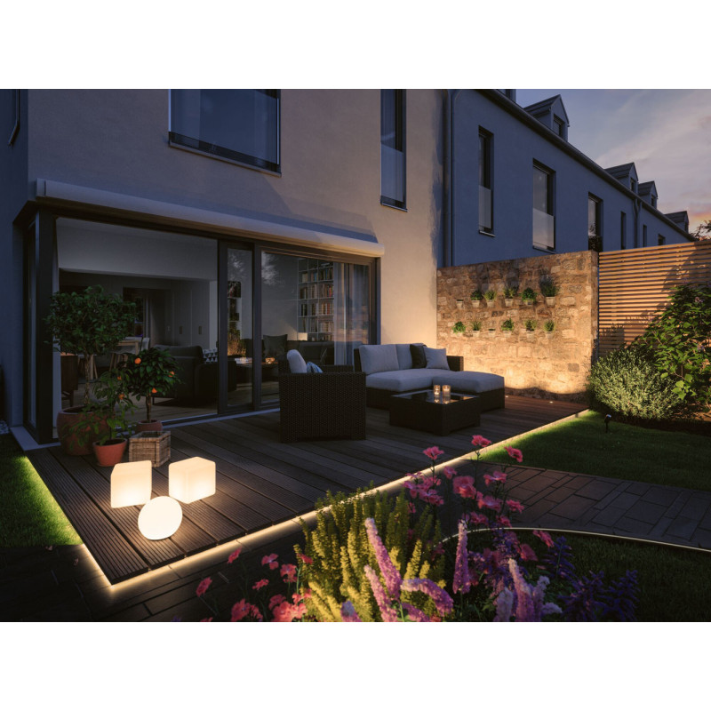 Spot Extérieur Enc. LED RGB – Éclairage Jardin IP67 | PAULMANN