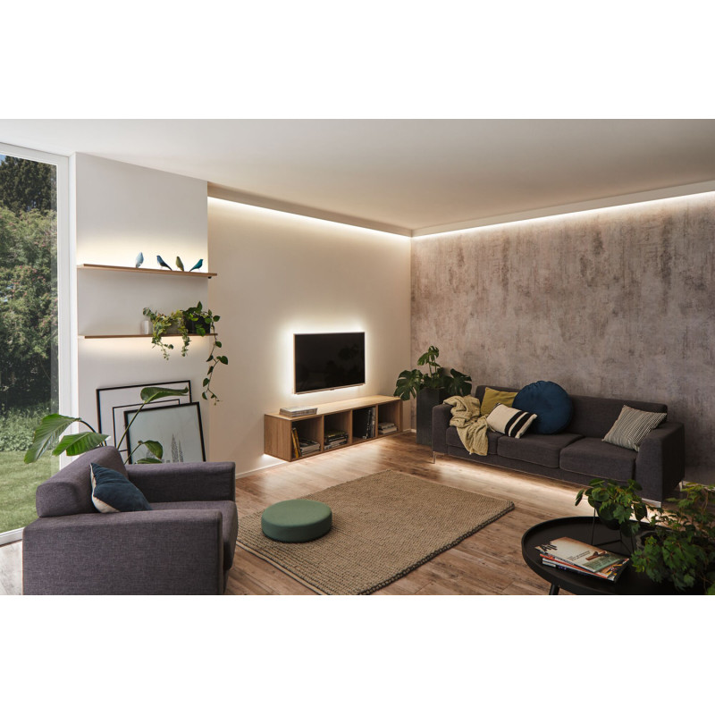 Ruban LED MaxLed 250 blanc chaud 900 lm 3 m 12 W PAULMANN