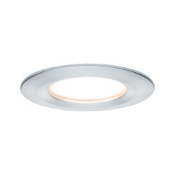 Spot encastrable LED Nova aluminium blanc chaud IP44 6 W PAULMANN