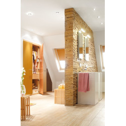 Spot encastrable LED Nova aluminium blanc chaud IP23 6 W 3 pièces PAULMANN