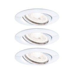 Spot encastrable LED Base blanc GU10 blanc chaud IP20 4