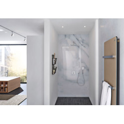 Spot encastrable LED Calla chrome blanc neutre IP65 680 lm 6 W 3 pièces PAULMANN