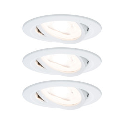 Spot encastrable LED Nova blanc GU10 blanc chaud IP23 6