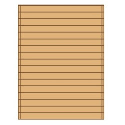 Paroi latérale carport SOLID 1,8 x 2,3m | SOLID