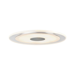 Spot encastrable LED Whirl aluminium blanc chaud IP23 655 lm 6
