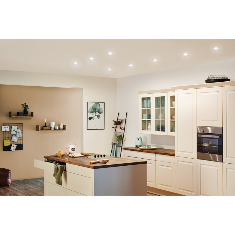 Spot encastrable LED Nova aluminium GU10 IP20 35 W PAULMANN