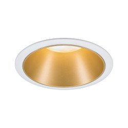 Spot encastrable LED Cole blanc et or blanc chaud IP44 470 lm 6 W PAULMANN