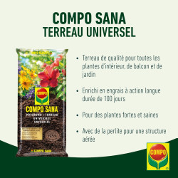 Terreau Universel 60 L – Croissance Optimale | COMPO