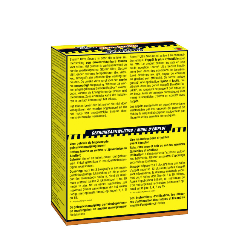 Bloc anti-rats Radikal – Élimination rapide | COMPO