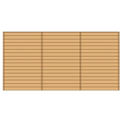 Paroi avant pour carport