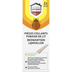 Piège collant pour punaise de lit 2 pièces HOME DEFENSE