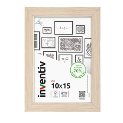 Cadre Isis Naturel 10x15 cm – Décoration Élégante | INVENTIV