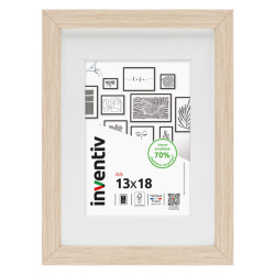Cadre Isis Naturel 13x18 cm – Décoration Élégante | INVENTIV