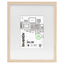 Cadre Isis Naturel 24x30 cm – Décoration Élégante | INVENTIV