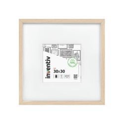 Cadre Isis Bois Naturel – Décoration Élégante | INVENTIV