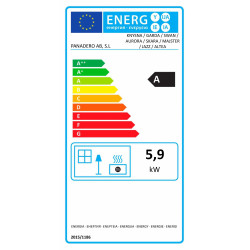 Poêle à bois Skara Ecodesign 5,9 kW | PANADERO