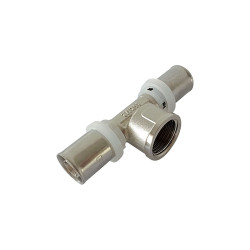 Raccord en T 16 x 16 x 1/2" F SANINSTAL