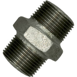 Mamelon double 3/8" MM SANINSTAL