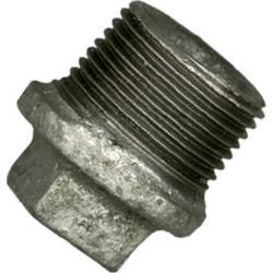 Bouchon 1/2" M galvanisé 5 pièces SANINSTAL