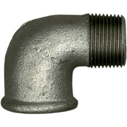 Coude 90° 3/4" MF zingué SANINSTAL