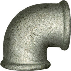 Coude 90° 4/4" FF zingué SANINSTAL