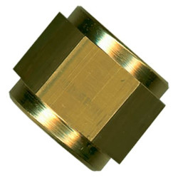 Manchon 4/4" FF laiton SANINSTAL