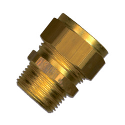 Manchon réduit bicône 1/4" M x 10 mm laiton SANINSTAL