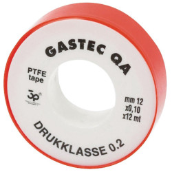 Ruban de téflon Gastec 12 mm x 12 m SANINSTAL