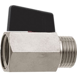 Vanne à boule mini 1/2" MF SANINSTAL