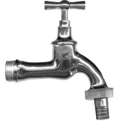 Robinet double service 1/2" x 3/4" SANINSTAL