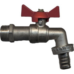 Robinet double service avec purgeur 1/2" SANINSTAL