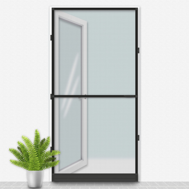 Porte Moustiquaire Louisiana Noir – Protection Anti-Moustiques