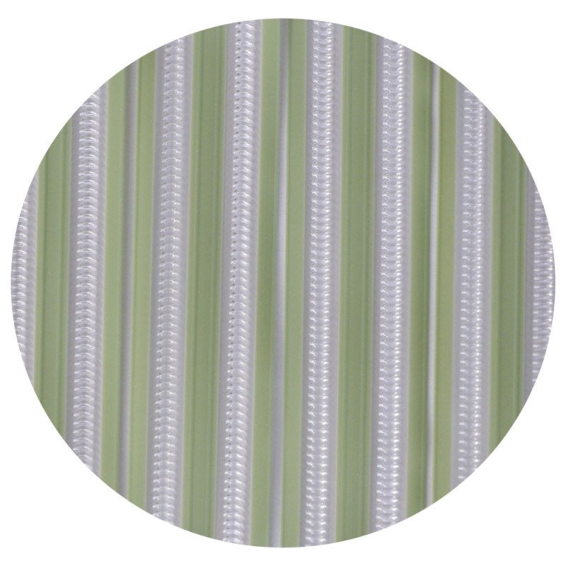 Porte provençale Lumina verte – Étanchéité optimale | CONFORTEX