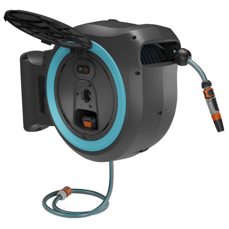 Dévidoir mural automatique PowerRoll XL 35 m GARDENA