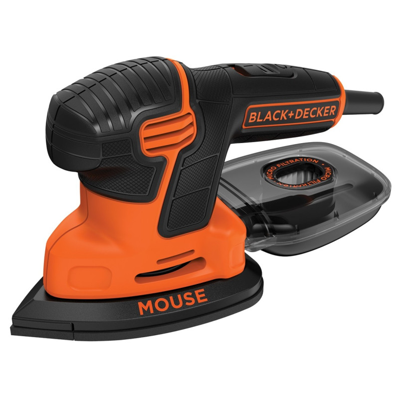 Ponceuse Mouse KA2500K – Détails Précis | BLACK+DECKER
 Ponceuse Mouse KA2500K – Détails Précis | BLACK+DECKER