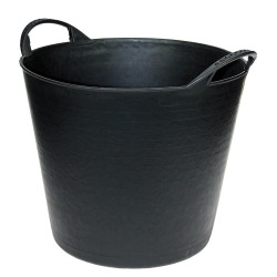 Seau en plastique souple noir 14 L AVR-TOOLS