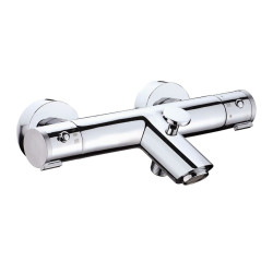 Mitigeur bain et douche Lugano chrome AQUATRENDS