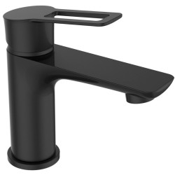 Mitigeur pour lavabo Nero noir mat AQUATRENDS