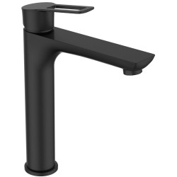 Mitigeur pour lavabo Nero noir mat AQUATRENDS