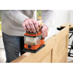 Ponceuse vibrante Duosand KA330E – Puissante et efficace | BLACK+DECKER