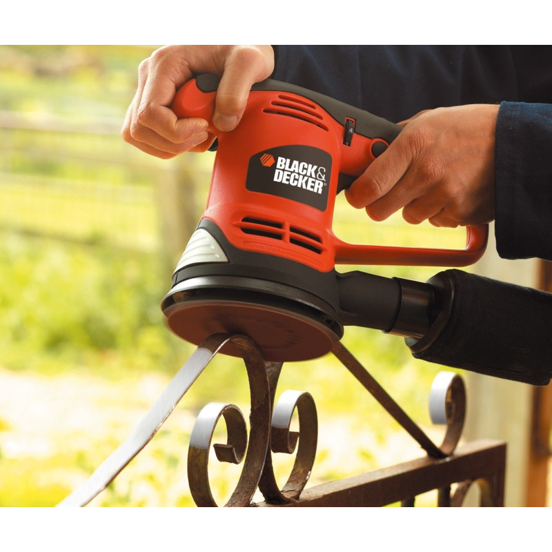 Ponceuse Excentrique BLACK+DECKER KA191EK – Puissante & Efficace | BLACK+DECKER