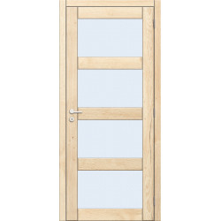 Porte vitrée Realwood Nature Oak chêne naturel verre mat 83 x 201