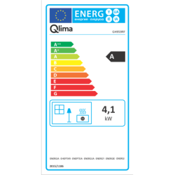 Poêle à gaz Qlima GH959RF 5900W Chauffage Puissant | QLIMA