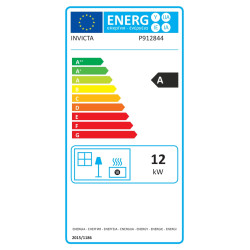 Poêle à bois Norman 12 kW anthracite INVICTA | INVICTA