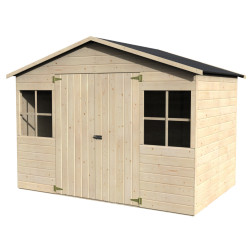 Abri de jardin en bois Lodum 12 mm 2