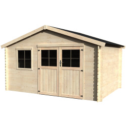 Abri de jardin en bois Flodeal 28 mm 4