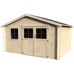 Abri de jardin en bois Flodeal 28 mm 4