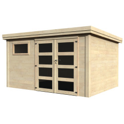 Abri de jardin en bois Paolo 28 mm 3